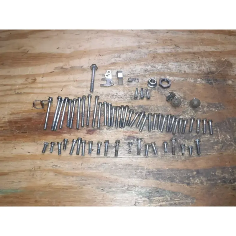 2010 CRF250R Crank Case Bolts Throttle Body Hardware Brackets