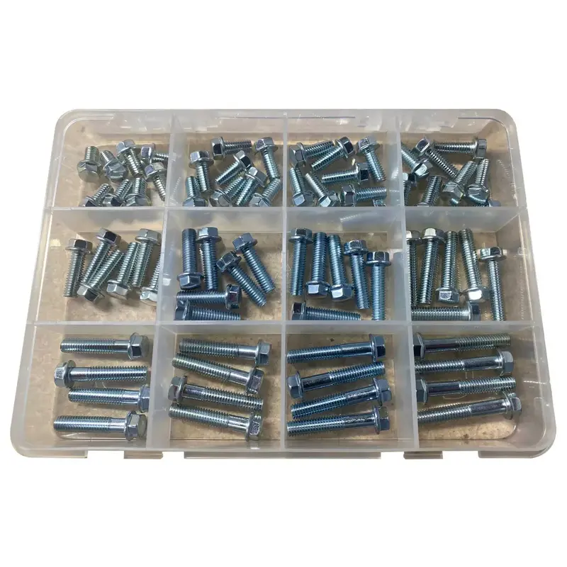72pc M6 Flange Bolt Kit Necessities for Yamaha Motorcyles & ATVs