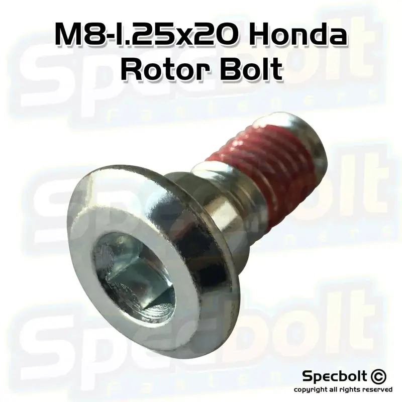 M8 SPECBOLT BRAKE ROTOR BOLT 1pc Match Honda # 90112-GZ0-000 TRX250R ATC250R VT