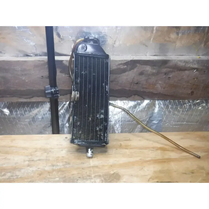 1989 Rm125 Right Side Rad Radiator Fins Honeycomb Coolant Water Pressure Cap
