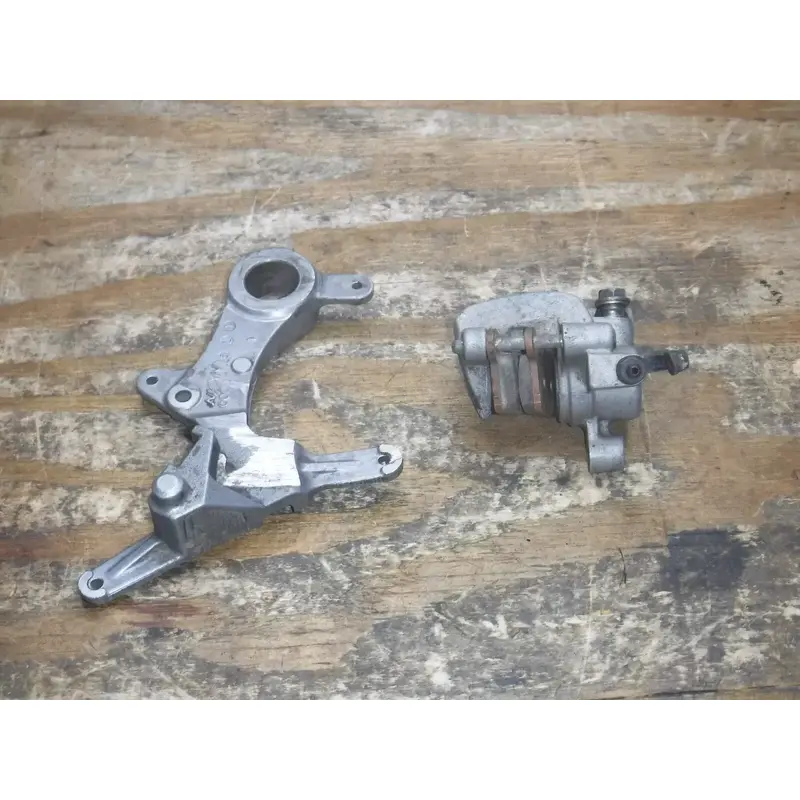 2004 RMZ250 (A) Rear Brake Caliper Pads Slider Hose Line