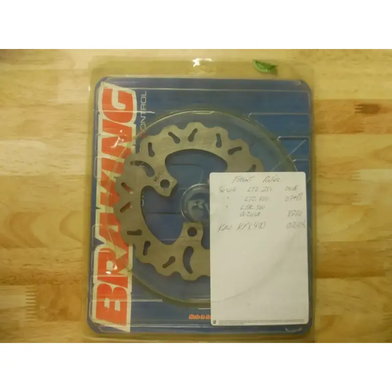 SZ16FID BRAKING INT. FRONT ROTOR SUZUKI KAWASAKI BRAND NEW UNUSED STEEL