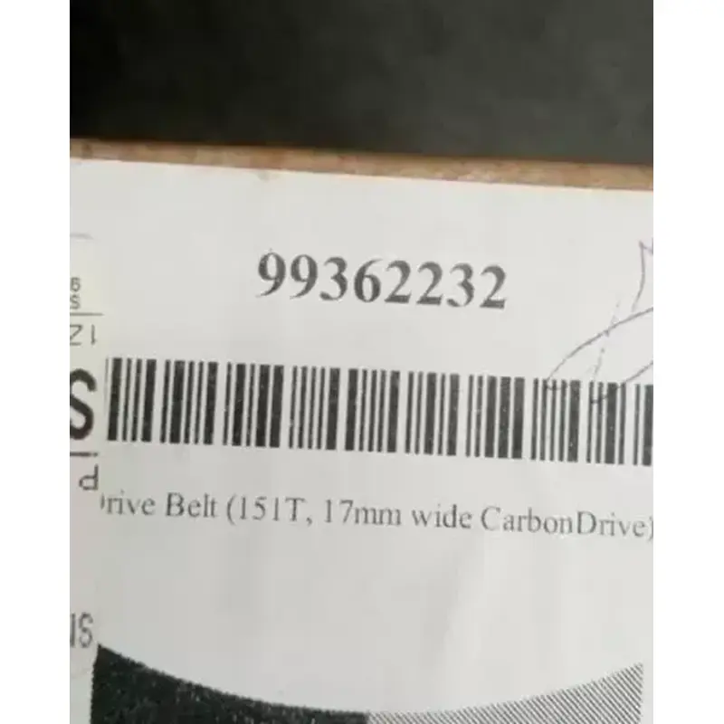 VANDERHALL 99362232 DRIVE BELT, 151T 17MM WIDE CARBONDRIVE