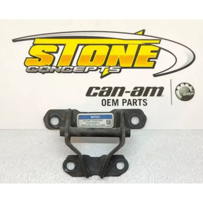 OEM 2019-2021 CAN-AM MAVERICK X3 REAR PULL PLATE TOW RECOVERY HOOK 715004450