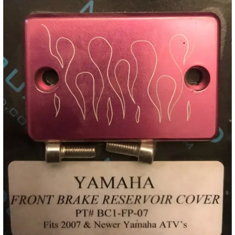 YAMAHA 07  YAMAHA YFZ450 YFZ BILLET FRONT MASTER CYLINDER COVER BRAKE RESERVOIR