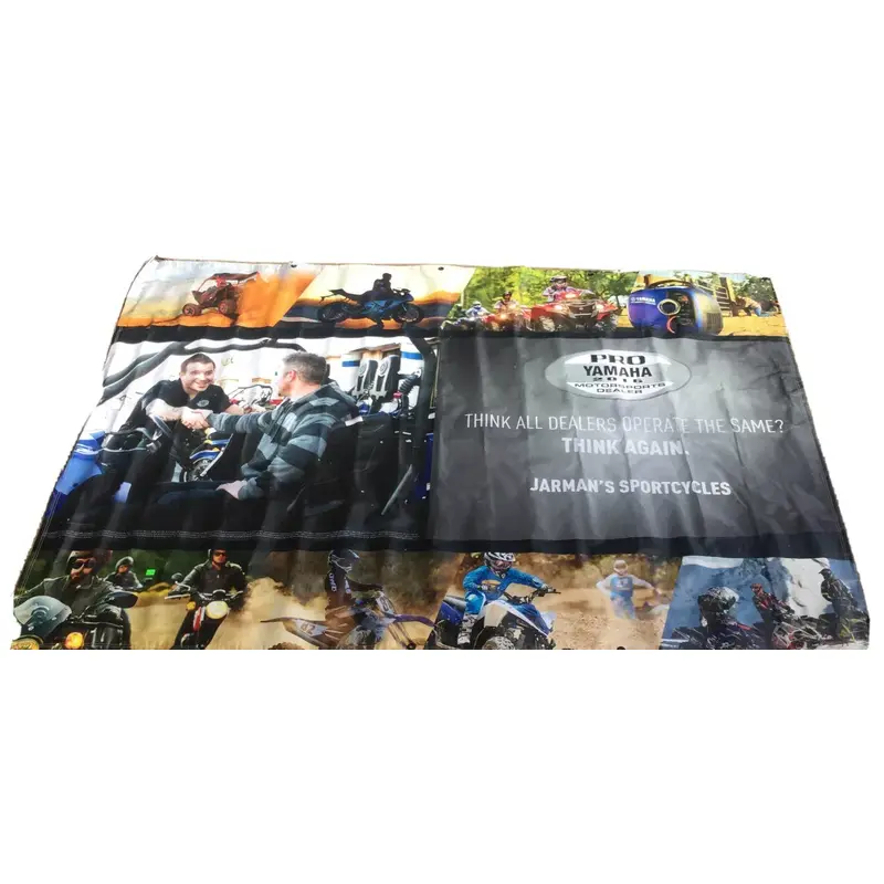 YAMAHA JARMANS SPORTCYCLES WALL POSTER BANNER MOTORSPORTS PRO 16 DEALERSHIP