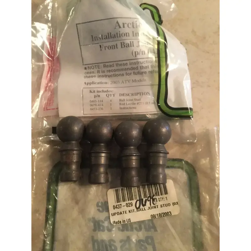 ARCTIC CAT OEM BALL JOINT STUD UPDATE KIT 2003 03 ATV MODELS 0437-029