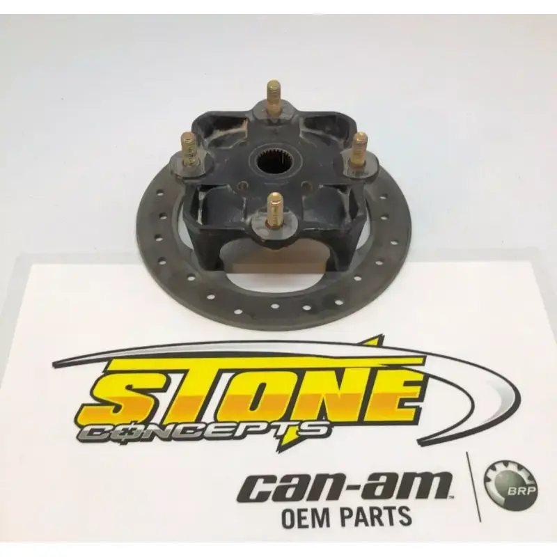 OEM 17-22 CAN-AM MAVERICK X3 FRONT REAR WHEEL HUB & REAR ROTOR 705502122