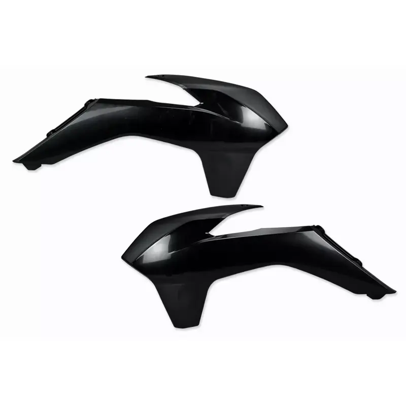 UFO Black Radiator Shroud Set for EXC125, EXC200, EXC250, EXC250F, EXC300, EX