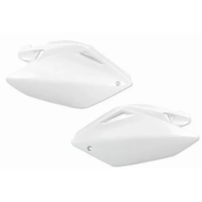 UFO White Side Number Plates for 2004-2005CRF250R
