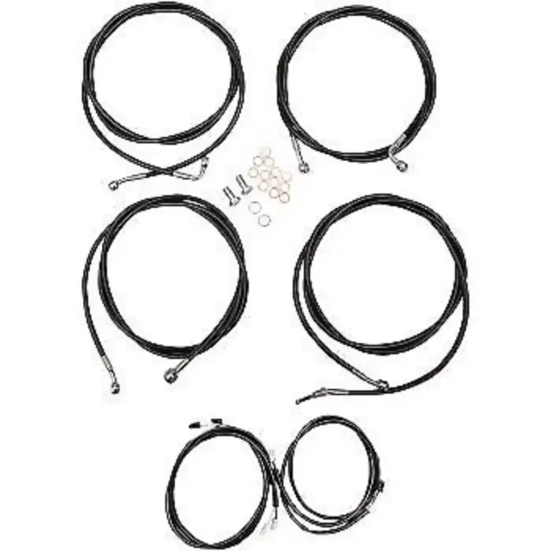 LA CHOPPERS Complete Plug-and-Play Cable Kit for 18-20" Apes
