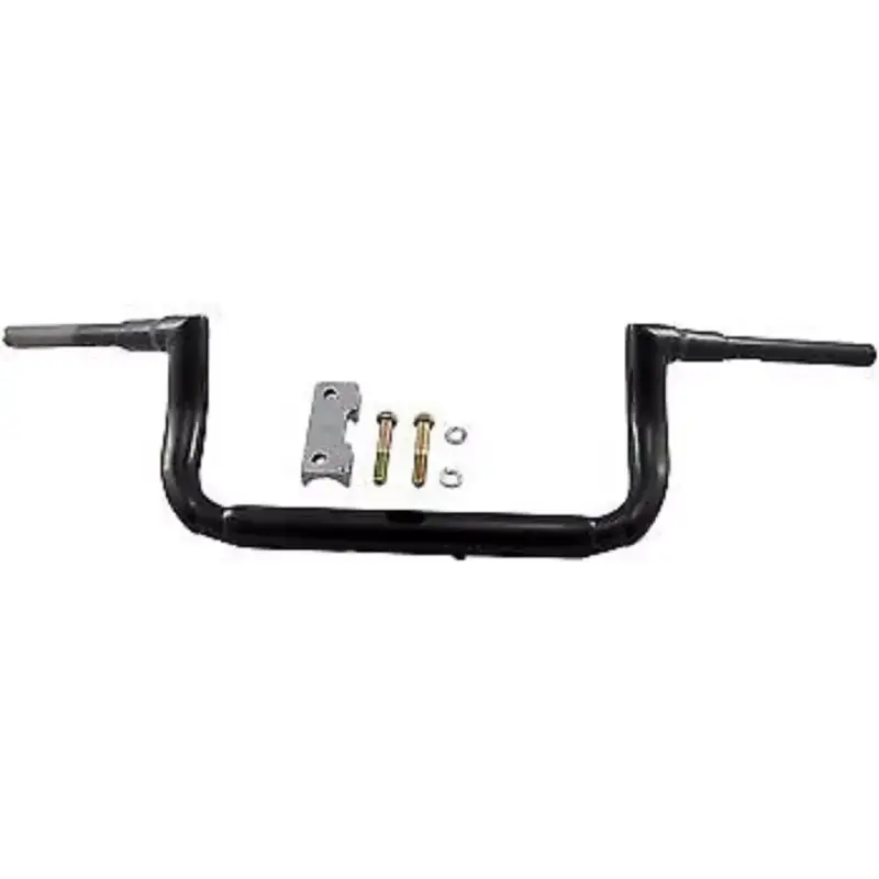 LA Choppers 8" Black 1-1/2" Grande Twin Peaks Handlebars for 99-13 FLHT/FLHX
