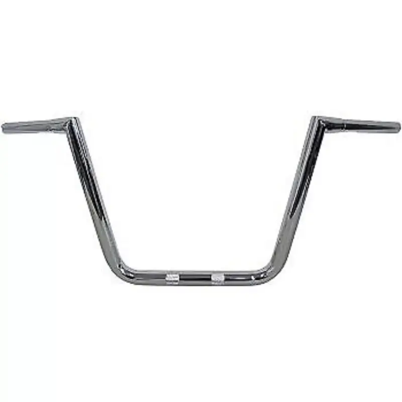 LA CHOPPERS LA-7362-13 Chrome 1-1/4" 13" Twin Peaks Hefty Big Twin Handlebar