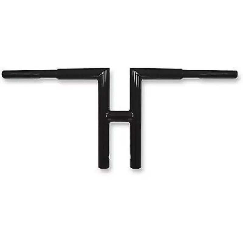 LA CHOPPERS LA-7386-12B Black 1-1/4" Miter-T Handlebars