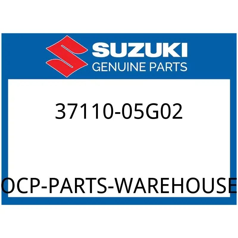Suzuki OEM Part 37110-05G02 SWITCH ASSY,IGN