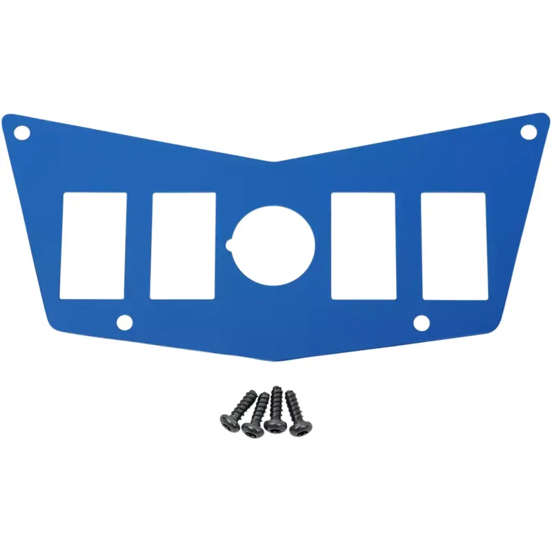 NEW MOOSE RACING 0521-1715 Dash Plates Blue Polaris RZR 800 570