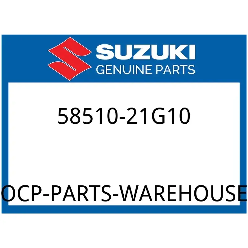 Suzuki OEM Part 58510-21G10 CABLE, REAR BRAKE