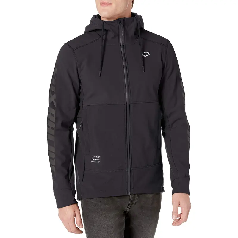 Fox Racing Men's Standard Pit Jacket, Black, X-Large