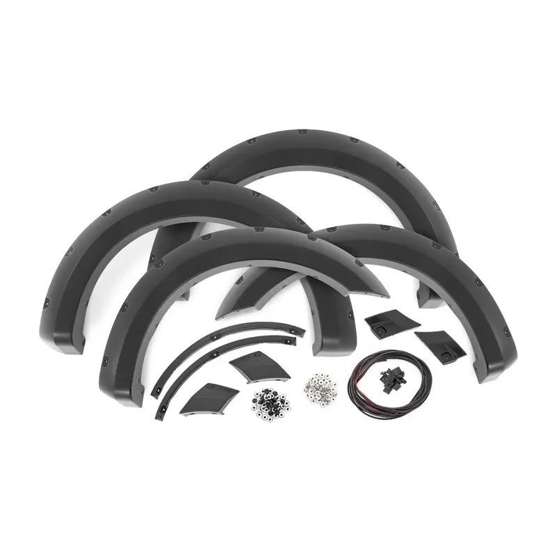 Pocket Fender Flares | JS Iconic Silver | Ford F-150 2WD/4WD (2018-2020) | F-F11811A-JS