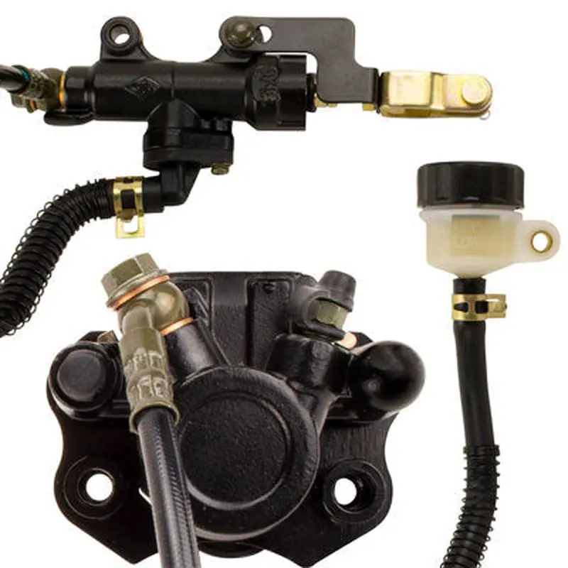 Rear Go-Kart Disc Brake Caliper and Master Cylinder Assembly - Coleman CK100