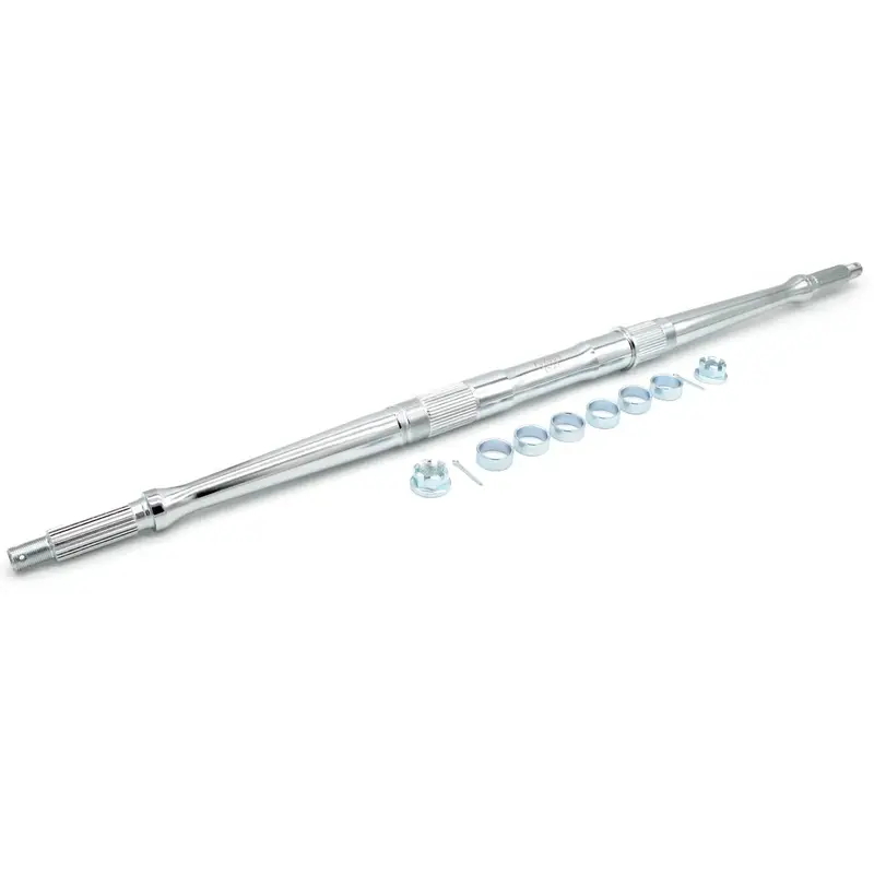 Axles - Silver Tech Axle (+2"/+2" +4" overall) for Suzuki LTZ400/Kawasaki KFX400