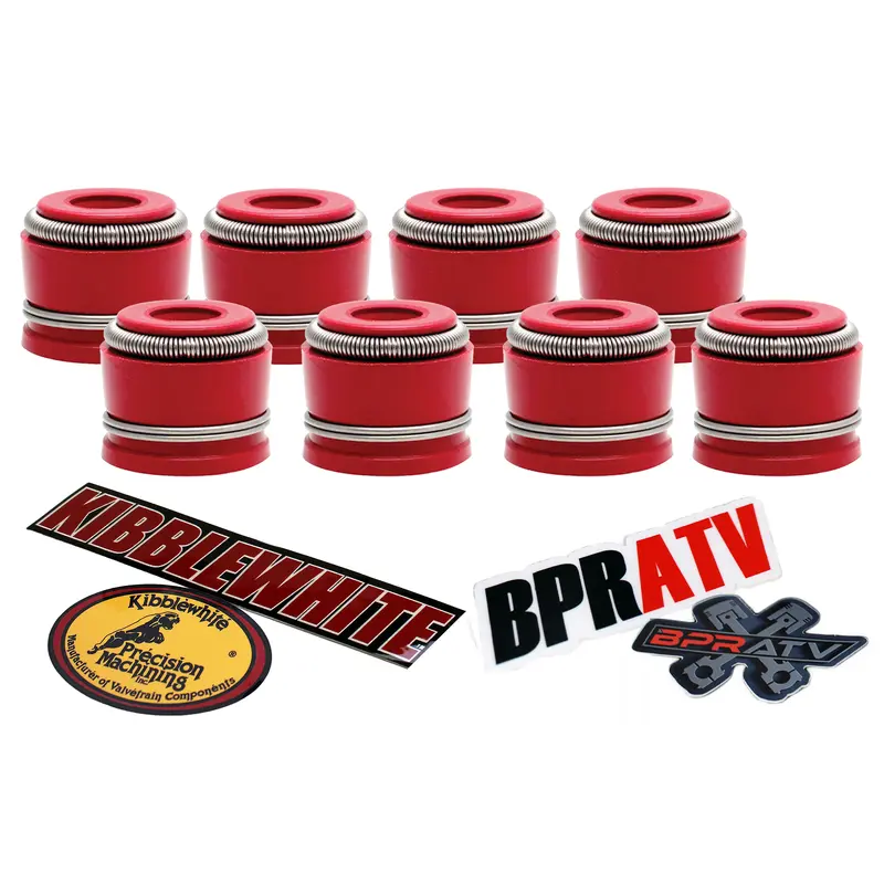 06-16 Kawasaki Ninja 650R Versys Kibblewhite Head Intake Exhaust Valve RED Seals