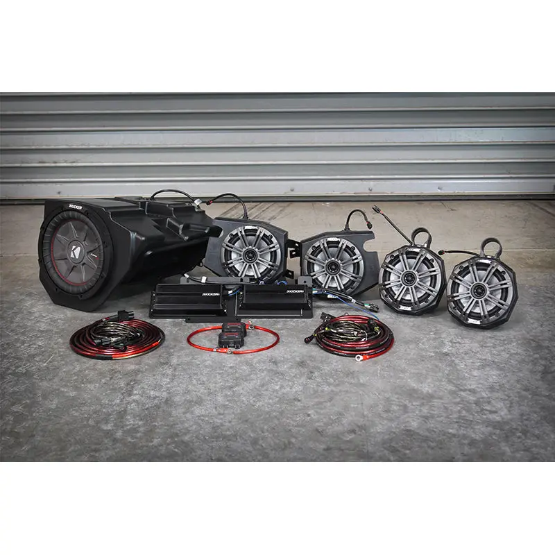 5 Speaker Kicker Kit Ride Command Rzr Turbo S