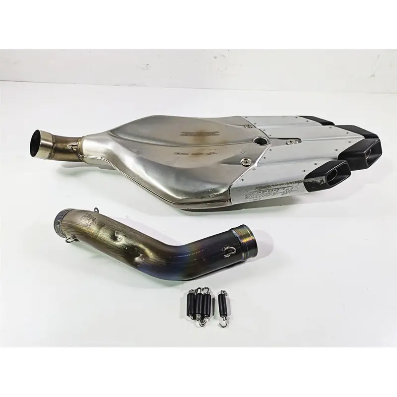 2012 Mv Agusta F4 RR Corse Inox Pipes RG4 Exhaust Muffler B3680 RRSC015