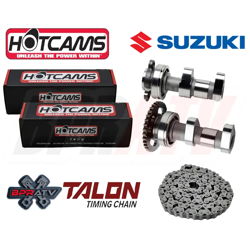 15-17 Suzuki RMZ450 RMZ 450 Hotcams Hot Cams Stage 2 TWO Camshafts BPR Cam Chain