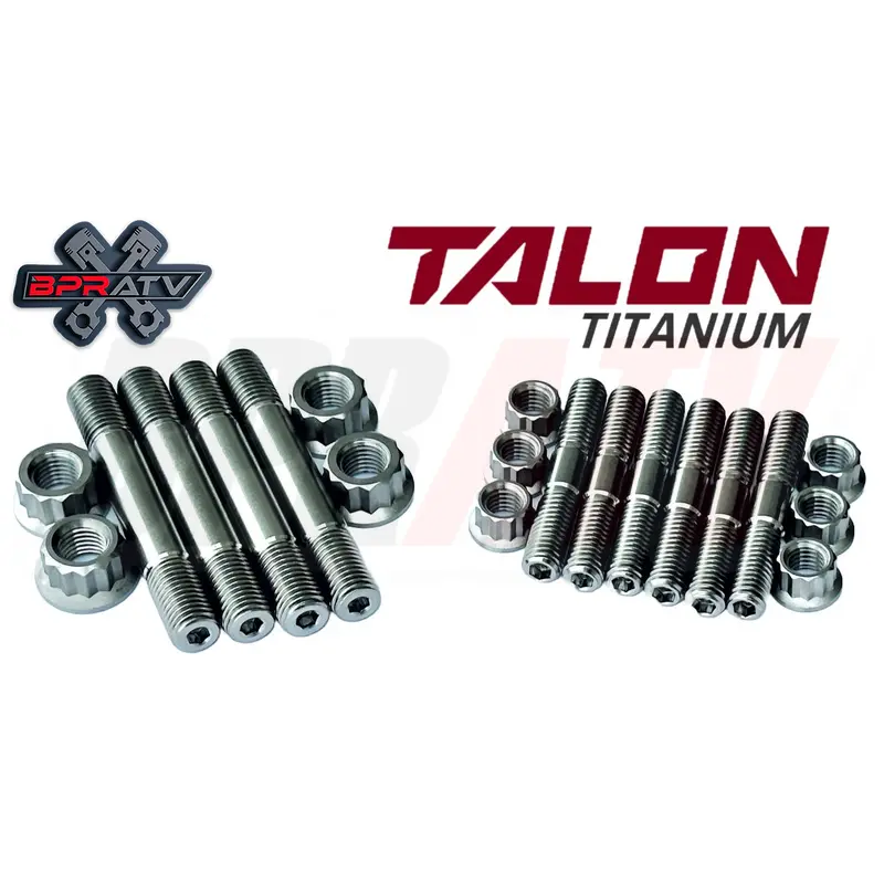 83-06 YZ125 YZ-125 TITANIUM Cylinder Head Studs Crankcase Cases Ti Stud Kit Bolt