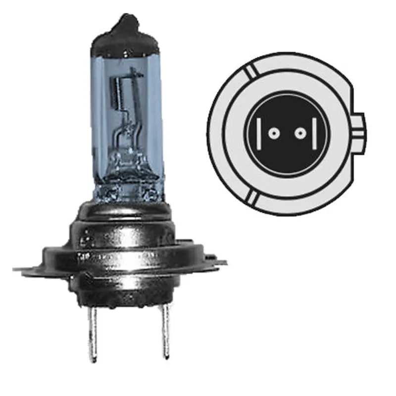 H7 12v55w Xenon Blue bulbs Todo 61607 (H71255BLUE)