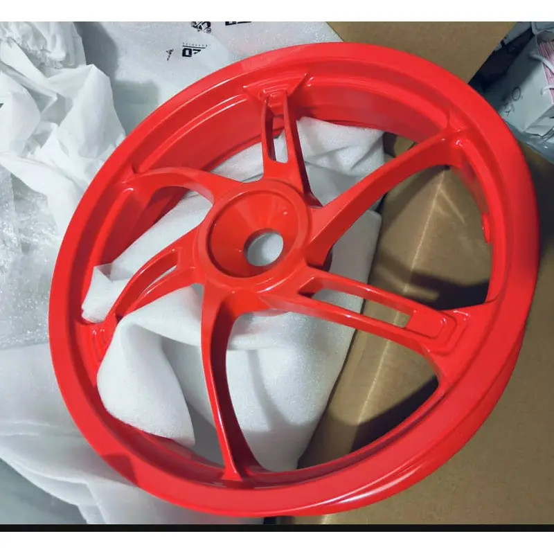 Rear Wheel Rim suit CF450SRS red color code is 6AQV-110201-3000-0RM00