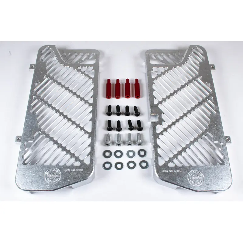 Beta - BulletProof Radiator Guards, 125 RR-S/Supermoto, Silver