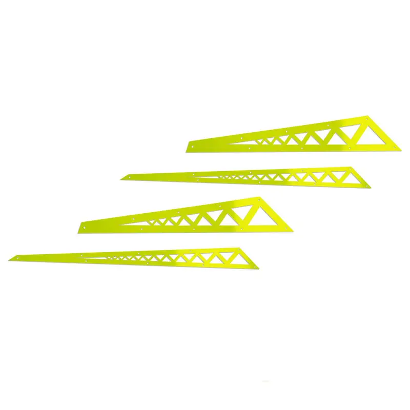 Polaris RZR 2-Seat Audio Roof Accent Panel Set HL 2020 Lime Squeeze Thumper Fab