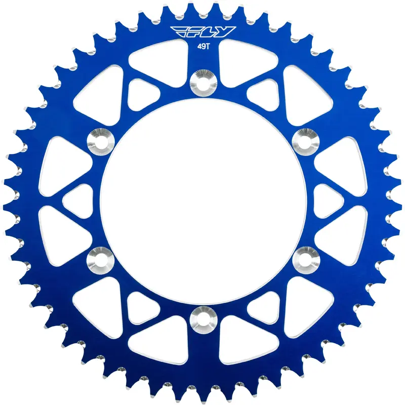 FLY RACING SPROCKET REAR 49T BLUE 208-49 BLU