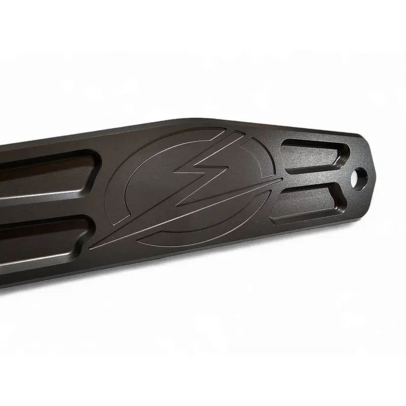 Elektric Offroad Designs UTV Winch Fairlead Cover Plate | Gun Metal
