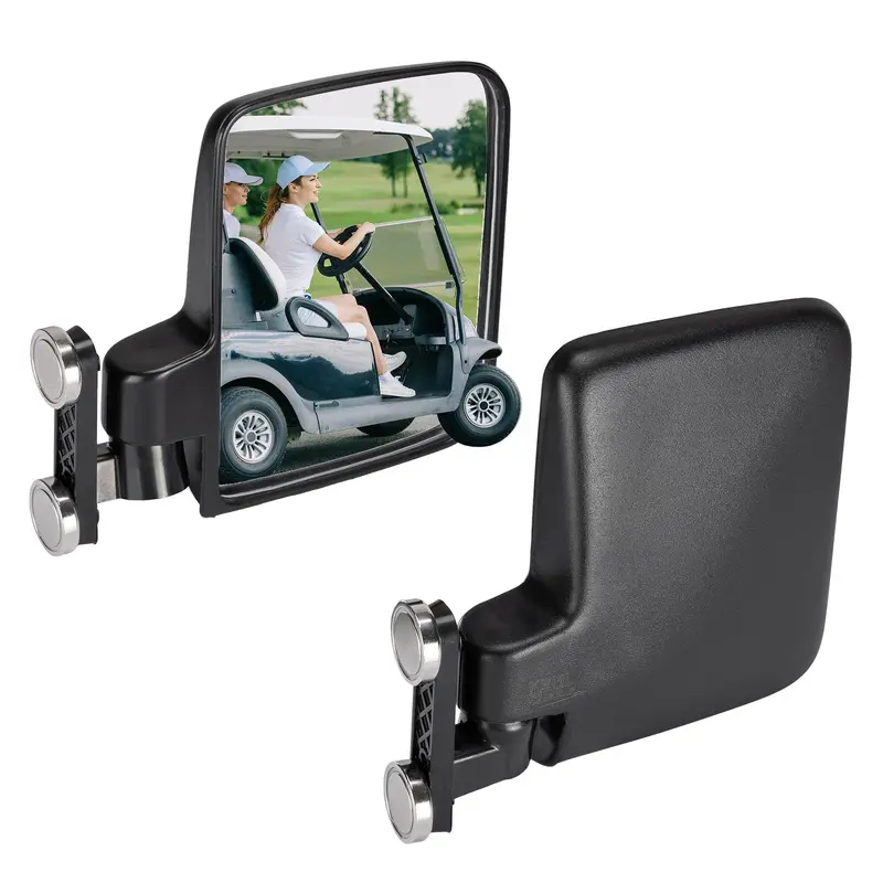 220Lbs Magnetic Side Mirrors for UTV Golf Cart Tractor Forklifts