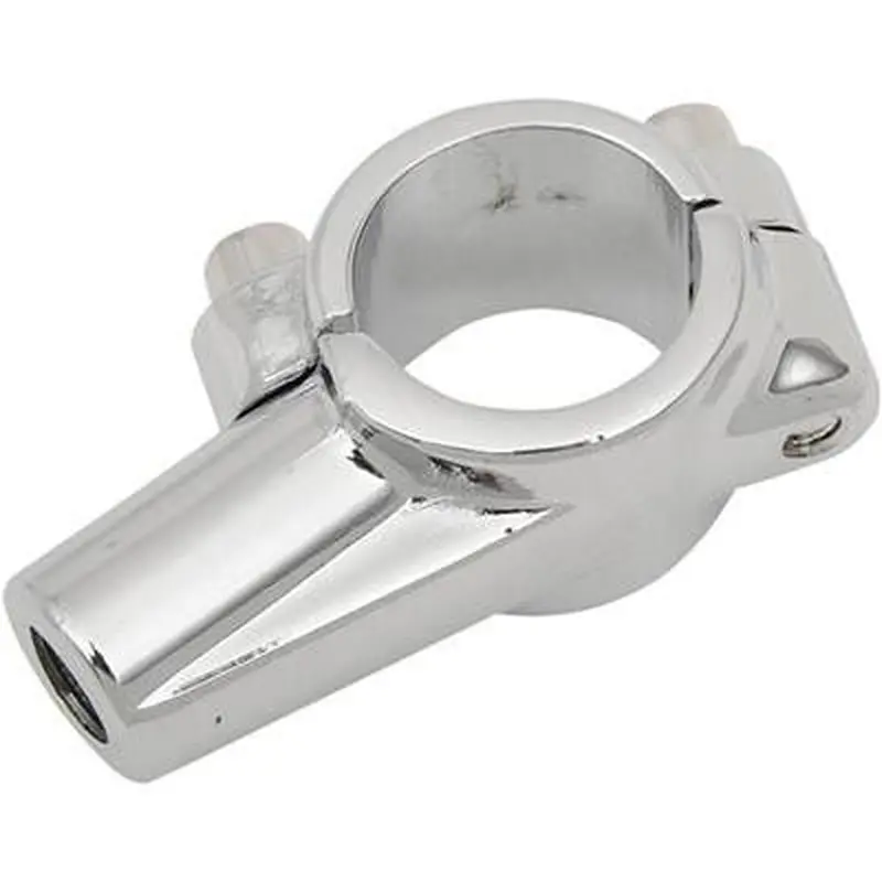 Universal Mirror Mount - 7/8 Inch - Chrome - Right - (0641-0186)