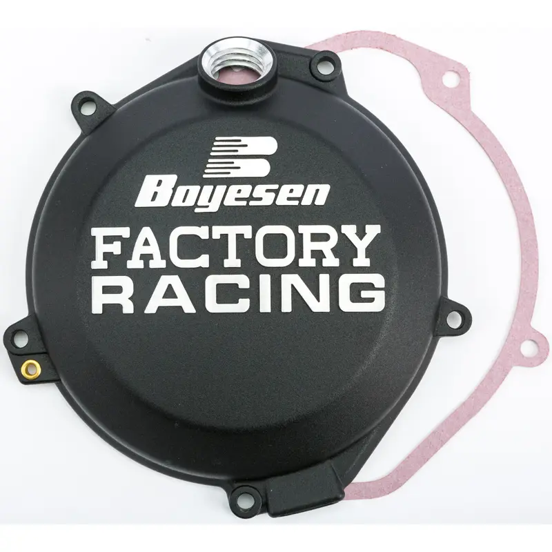 BOYESEN FACTORY RACING CLUTCH COVER BLACK CC-44CB