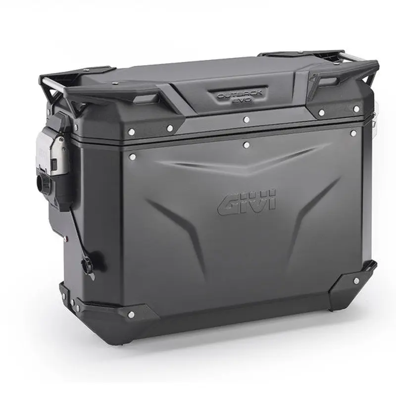 Givi Trekker Outback Evo Smart Contoured 33 lt Cam-Side Cases Silver Black