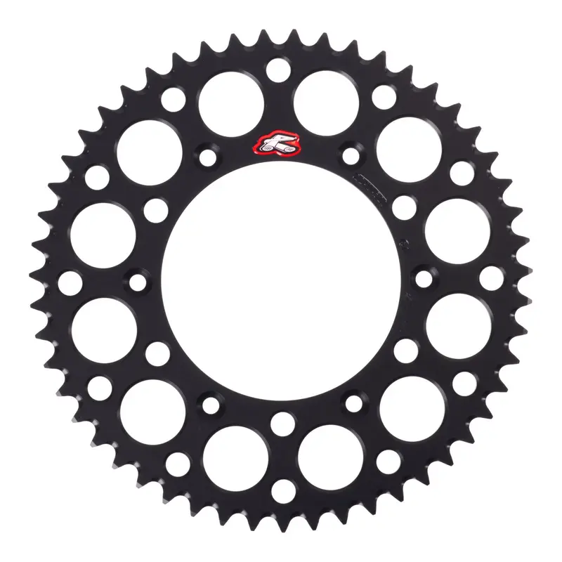 Renthal Sprocket Rear Black 51T Alloy 7075 T6 Grooved