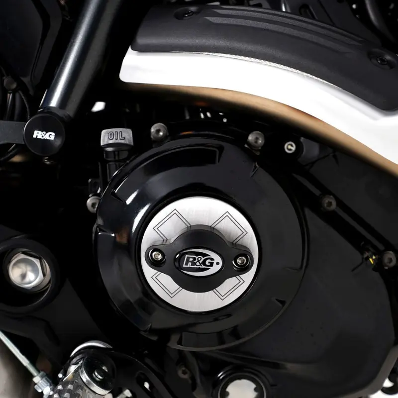 R&G Racing Black Engine Case Sliders LHS ECS0092BK