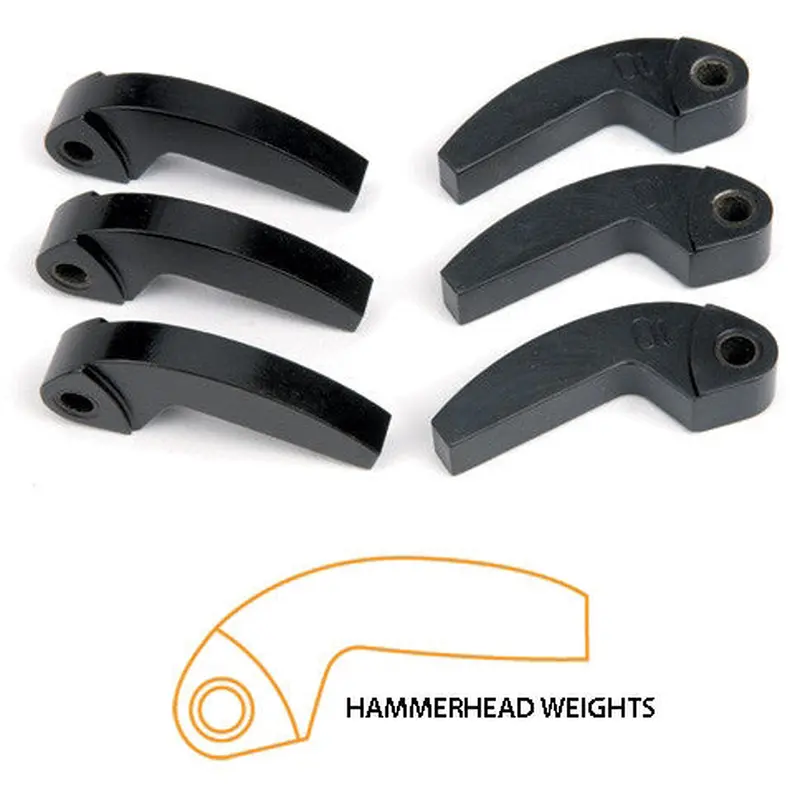 SPEEDWERX HYPERSHIFT HAMMERHEAD MACHINED WEIGHTS 3/PK 93G Z-93