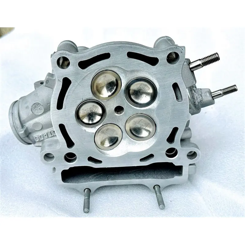 03 04 05 YZ450F Ported Assembled Cylinder Head Port Polish Kibblewhite Valves