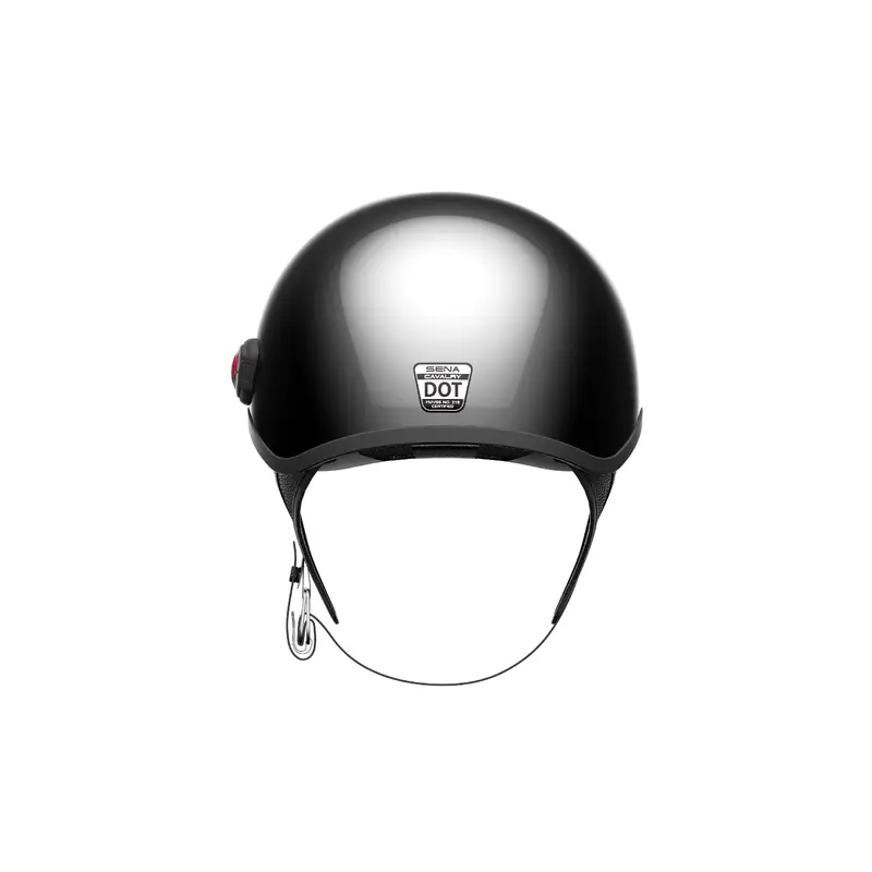 Cavalry Bluetooth Half Helmet Black Md