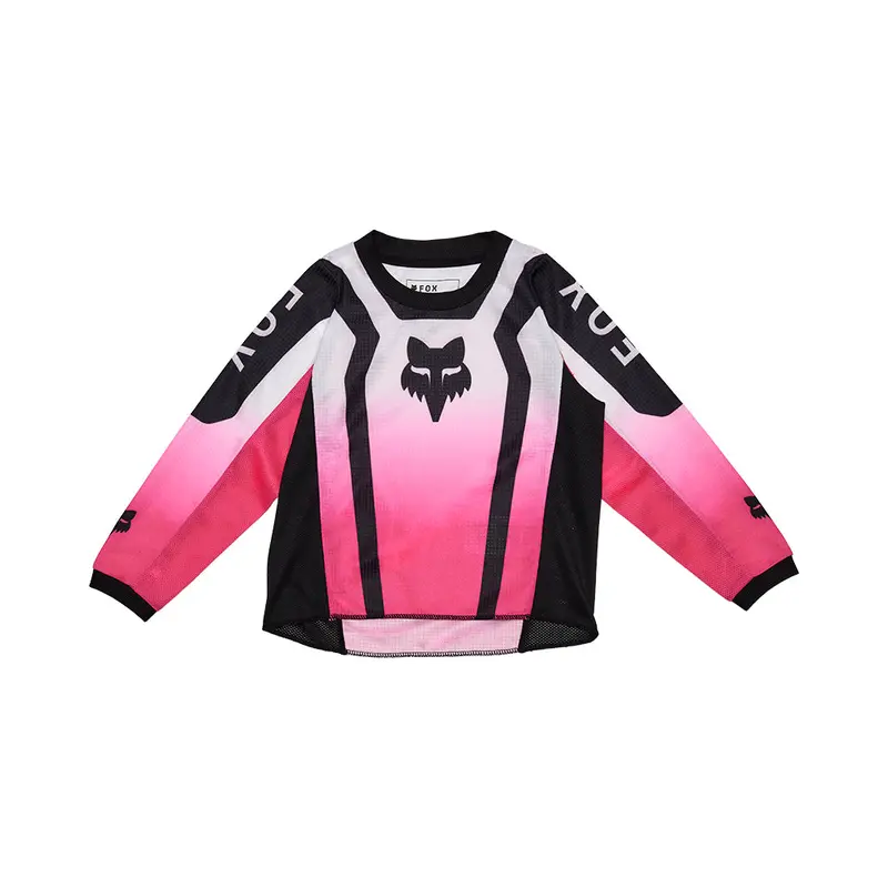 FOX KIDS GIRLS 180 LEAN JERSEY [BLACK/PINK]