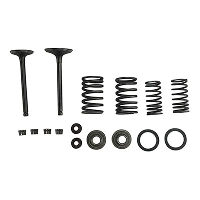 Valve Set With Springs and Clips - GY6 125cc 150cc - Version 5
