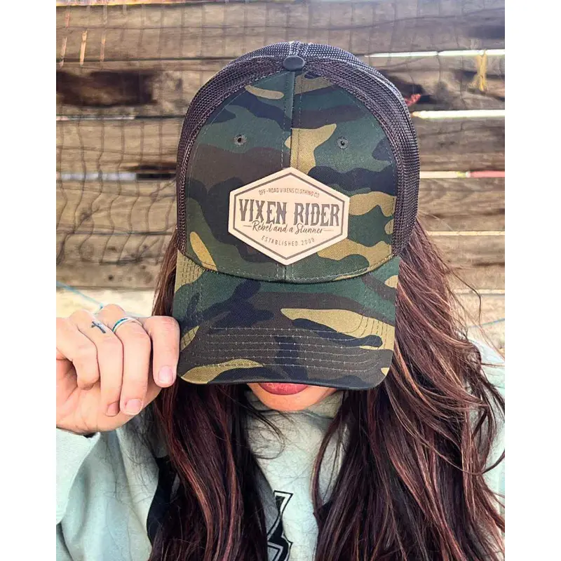 Rebel Camo Trucker
