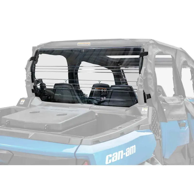 REAR WINDSCREEN POLYCARBONATE CANAM COMMANDER UTV, WINDSHIELD