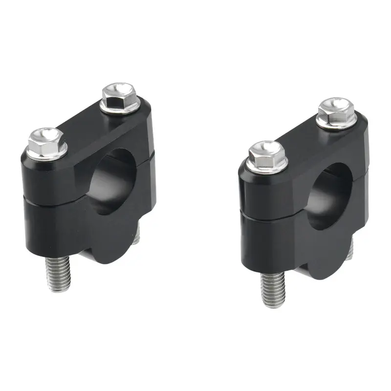 Zeta Bar Rise Kit - Height 19mm, 22.2mm Bar - Black